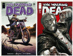 "THE WALKING DEAD" COMIC LOT OF 19 ISSUES.