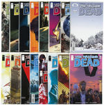 "THE WALKING DEAD" COMIC LOT OF 19 ISSUES.