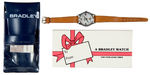 “THE BEATLES” WRIST WATCH BY BRADLEY IN ORIGINAL GIFT BOX.