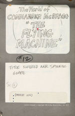 "THE WORLD OF COMMANDER McBRAGG - THE FLYING MACHINE" ORIGINAL STORYBOARD ART.