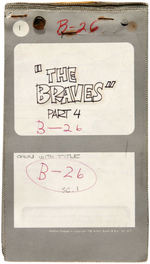 "THE BEAGLES - THE BRAVES" ORIGINAL STORYBOARD ART.