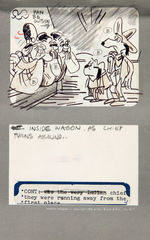 "THE BEAGLES - THE BRAVES" ORIGINAL STORYBOARD ART.