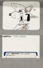 "THE BEAGLES - THE BRAVES" ORIGINAL STORYBOARD ART.