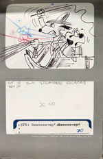 "THE BEAGLES - THE BRAVES" ORIGINAL STORYBOARD ART.