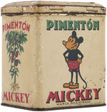 MICKEY MOUSE "PIMENTON MICKEY" TIN.