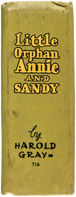 "LITTLE ORPHAN ANNIE AND SANDY" FILE COPY BLB.