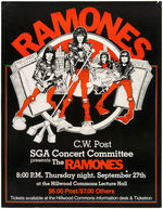 THE RAMONES 1979 CONCERT POSTER.