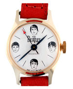 “THE BEATLES” WRIST WATCH BY BRADLEY IN ORIGINAL GIFT BOX.