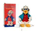 "PROFESSOR LUDWIG VON DRAKE TALKING DOLL"  BOXED SET.