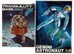 SPACE EXPLORATION BOXED MODEL KIT TRIO.