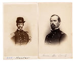 CIVIL WAR CARTE DE VISITES LOT WITH GRANT & SHERMAN.