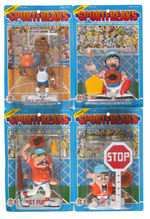 SPORTFREAKS SET OF NINE SERIES 1 FIGURES.