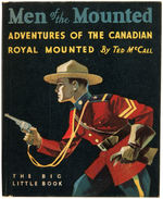 "MEN OF THE MOUNTED - ADVENTURES OF THE CANDIAN ROYAL MOUNTED" FILE COPY BLB.