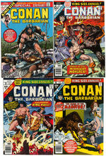 "CONAN THE BARBARIAN" KING-SIZE & GIANT-SIZE ANNUAL COMIC BOOK LOT.