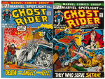 "MARVEL SPOTLIGHT" GHOST RIDER #6-11 COMIC BOOK LOT.