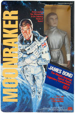 "JAMES BOND 007 MOONRAKER" MEGO FIGURE BOXED TRIO.