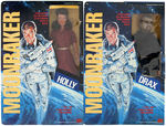 "JAMES BOND 007 MOONRAKER" MEGO FIGURE BOXED TRIO.