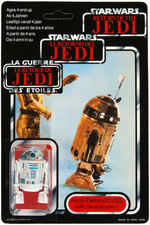 "STAR WARS: RETURN OF THE JEDI - ARTOO DETOO (R2-D2)" ACTION FIGURE ON TRI-LOGO CARD.