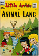 LITTLE ARCHIE IN ANIMAL LAND COMIC SET OF FOUR ISSUES.