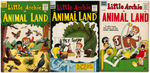 LITTLE ARCHIE IN ANIMAL LAND COMIC SET OF FOUR ISSUES.