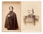 CIVIL WAR CARTE DE VISITES LOT WITH GRANT & SHERMAN.