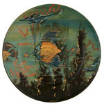 VIENNA ART PLATE DECORATIVE TRAY TRIO.