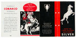 "HOW THE LONE RANGER CAPTURED SILVER" SILVERCUP BREAD PREMIUM STORY BOOKLET FOLDER PAIR.