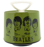 "THE BEATLES DISK-GO-CASE" PAIR.