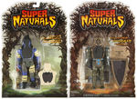 "SUPERNATURALS" SET OF SIX LARGE FIGURES.