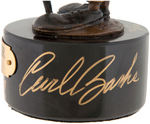 "THE BARKSTER BY CARL BARKS" SIGNED LIMITED EDITION BRONZE FIGURE.