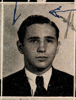 FIDEL CASTRO 1944 LAST YEAR OF HIGH SCHOOL YEARBOOK.