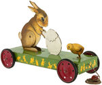 WYANDOTTE MECHANICAL EASTER PULL TOY.