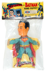 “SUPERMAN IDEAL HAND PUPPET” IN DISPLAY BAG.