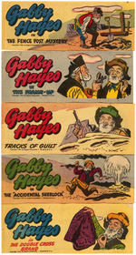 "GABBY HAYES" QUAKER OATS PREMIUM COMIC BOOK SET WITH ENVELOPE.