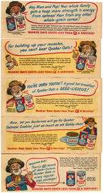 "GABBY HAYES" QUAKER OATS PREMIUM COMIC BOOK SET WITH ENVELOPE.