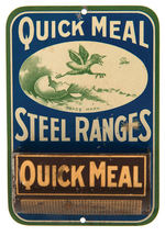 "QUICK MEAL STEEL RANGES" WALL MATCH HOLDER.