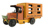 "MARX BIG LOAD VAN COMPANY" WIND-UP MOVING TRUCK.