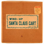 SANTA CLAUS CELLULOID WIND-UP TOY PAIR.