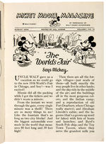 MICKEY MOUSE DAIRY PROMOTION MAGAZINE VOL. 1, NO. 10.