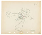 "MAKE MINE MUSIC - PETER AND THE WOLF" PRODUCTION DRAWING ORIGINAL ART.