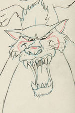 "MAKE MINE MUSIC - PETER AND THE WOLF" PRODUCTION DRAWING ORIGINAL ART.