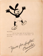 "OSWALD THE LUCKY RABBIT" RARE BOOK.