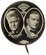 CLASSIC LaFOLLETTE/WHEELER 1924 PROGRESSIVE PARTY JUGATE.