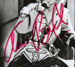 "BATMAN" VINCENT PRICE & ANNE BAXTER SIGNED PHOTO.