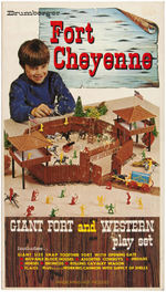 "FORT CHEYENNE" FACTORY-SEALED BOXED PLAYSET.