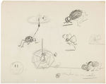 "SILLY SYMPHONIES - NIGHT" ORIGINAL CONCEPT ART LOT.