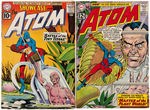 "THE ATOM" COMIC BOOK PAIR.