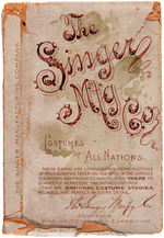 COLUMBIAN EXPO “SINGER” SEWING MACHINE BOXED TRADE CARD SET.