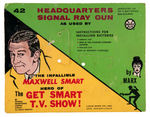 "GET SMART - HEADQUARTERS SIGNAL RAY GUN" BY MARX.