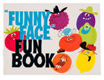 "FUNNY FACE FUN BOOK" PREMIUM WITH RARE PROOFING PAGES.